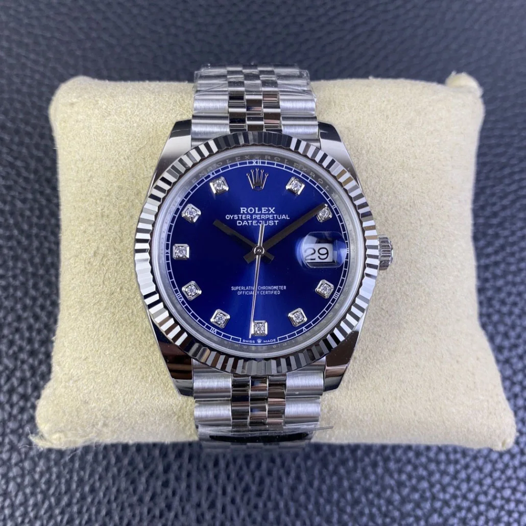 Clean Factory Rolex Datejust M126334-0016 Blue Dial Size 41mm